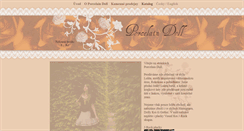 Desktop Screenshot of porcelaindoll.cz